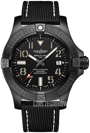 Breitling Avenger Ii Seawolf Czarny/Skóra Ø45 mm V17319101B1X2