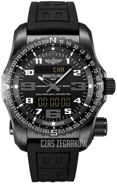 Breitling Emergency Czarny/Guma Ø51 mm V76325221B1S1