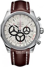 Breitling for Bentley Barnato Racing Srebrny/Skóra Ø49 mm A2536621-G732-443X-A20BA.1