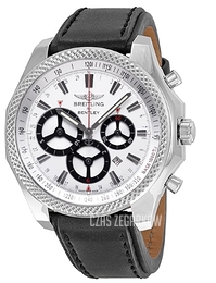 Breitling for Bentley Barnato Racing Srebrny/Skóra Ø49 mm A2536621-G732-478X-A20BA.1