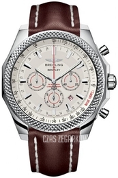 Breitling for Bentley Barnato Srebrny/Skóra Ø49 mm A2536821-G734-443X-A20BA.1