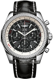 Breitling for Bentley 6.75 Czarny/Skóra Ø49 mm A4436412-BC77-760P-A20BA.1