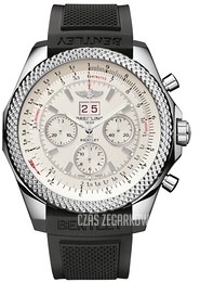 Breitling for Bentley 6.75 Srebrny/Guma Ø49 mm A4436412-G679-220S-A20D.2