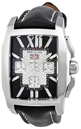 Breitling for Bentley Flying B Chronograph Czarny/Skóra 58.2x38.5 mm A4436512-B873-441X-A20BA.1