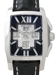 Breitling for Bentley Flying B Chronograph Czarny/Skóra 58.2x38.5 mm A4436512-B873-760P-A20BA.1