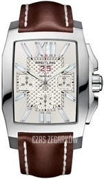 Breitling for Bentley Flying B Chronograph Srebrny/Skóra 58.2x38.5 mm A4436512-G632-443X-A20BA.1