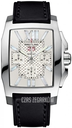 Breitling for Bentley Flying B Chronograph Srebrny/Skóra 58.2x38.5 mm A4436512-G632-478X-A20BA.1