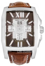 Breitling for Bentley Flying B Chronograph Brązowy/Skóra 58.2x38.5 mm A4436512-Q544-756P-A20BA.1