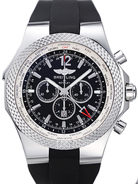Breitling for Bentley GMT Czarny/Guma Ø49 mm A4736212-B919-210S-A20D.2