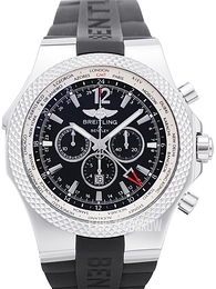 Breitling for Bentley GMT Czarny/Guma Ø49 mm A4736212-B919-222S-A20D.2