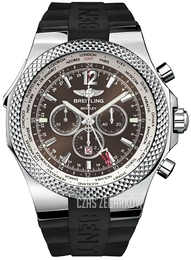 Breitling for Bentley GMT Brązowy/Guma Ø49 mm A4736212-Q554-222S-A20D.2