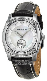 Bulova Accutron Biały/Skóra Ø31 mm 26R39