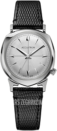 Bulova Accutron Srebrny/Skóra Ø33 mm 2SW6A001