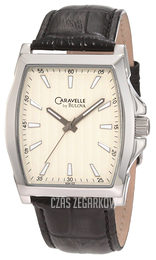 Bulova Caravelle Kremowy/Skóra 43A102