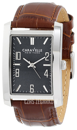 Bulova Caravelle Czarny/Skóra 43A119