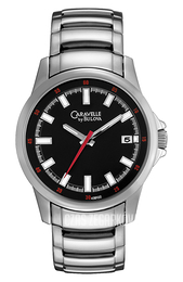 Bulova Caravelle Czarny/Stal Ø42 mm 43B122