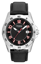 Bulova Caravelle Czarny/Skóra Ø42 mm 43B127