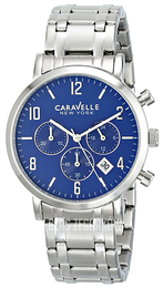 Bulova Caravelle Niebieski/Stal Ø40 mm 43B139