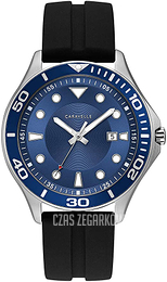 Bulova Caravelle Niebieski/Guma Ø42 mm 43B155