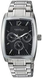 Bulova Caravelle Czarny/Stal 43C115