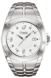 Bulova Caravelle Srebrny/Stal Ø38.5 mm 43D005