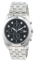 Bulova Caravelle Czarny/Stal Ø42 mm 43D006