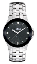 Bulova Caravelle Czarny/Stal Ø39 mm 43D103