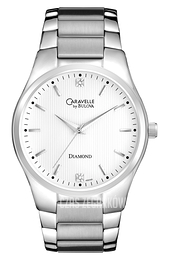 Bulova Caravelle Biały/Stal Ø42 mm 43D105