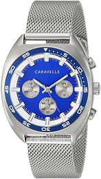 Bulova Caravelle Niebieski/Stal Ø40 mm 43K100