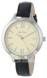 Bulova Caravelle Szampański/Skóra Ø44.5 mm 43L164