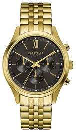 Bulova Caravelle Czarny/Stal w odcieniu złota Ø41 mm 44A108