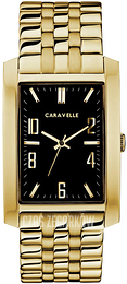 Bulova Caravelle Czarny/Stal w odcieniu złota 44A110