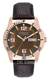 Bulova Caravelle Brązowy/Skóra Ø42 mm 44C103