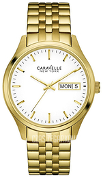 Bulova Biały/Stal w odcieniu złota Ø41 mm 44C106