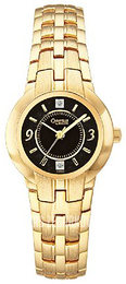 Bulova Caravelle Czarny/Stal w odcieniu złota Ø24 mm 44P000