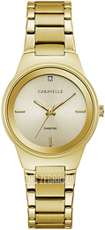 Bulova Caravelle Żółte złoto/Stal w odcieniu złota Ø30 mm 44P101
