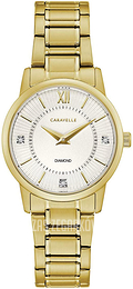 Bulova Caravelle Srebrny/Stal w odcieniu złota Ø30 mm 44P102