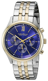 Bulova Caravelle Niebieski/Stal w odcieniu złota Ø41 mm 45A131