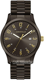 Bulova Caravelle Czarny/Stal Ø40.2 mm 45B160
