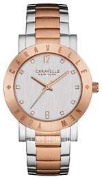 Bulova Dress Srebrny/Stal w kolorze różowego złota Ø36 mm 45L150