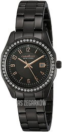 Bulova Caravelle Czarny/Stal Ø28 mm 45M110