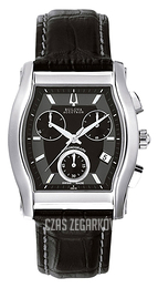 Bulova Accutron Czarny/Skóra 63B142