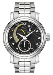 Bulova Accutron Czarny/Stal Ø40 mm 63C103