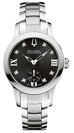 Bulova Accutron Czarny/Stal Ø34 mm 63P000