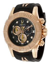 Bulova Accutron Czarny/Guma Ø44 mm 64A101