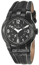 Bulova Accutron Czarny/Skóra Ø41 mm 65B003
