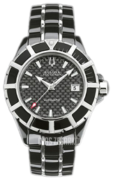 Bulova Accutron Czarny/Stal 65B35