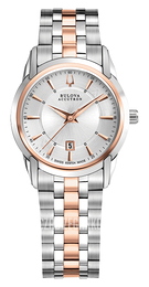 Bulova Accutron Srebrny/Stal w kolorze różowego złota Ø29 mm 65M104