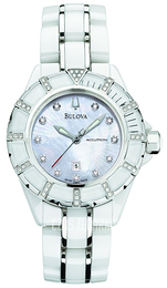 Bulova Biały/Czeramiczna Ø36 mm 65R02