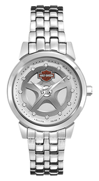 Bulova Harley-Davidson Srebrny/Stal 76L160
